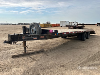 2009 Trailtech 24 ft T/A Equipment Trailer