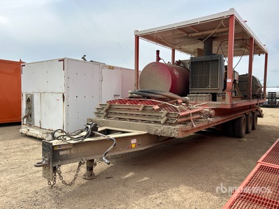 2015 Trailtech TD320 33 ft Tri/A Equipment Trailer