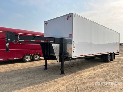2026 CJay FX9-830-78-TD12K-GN 30 ft T/A Gooseneck Gesloten aanhangwagen