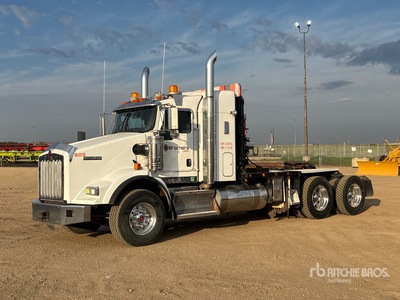 2013 Kenworth T800 6x4 Sleeper Camion treuil
