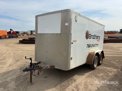 2014 Royal Trailer 13 ft T/A Enclosed Trailer