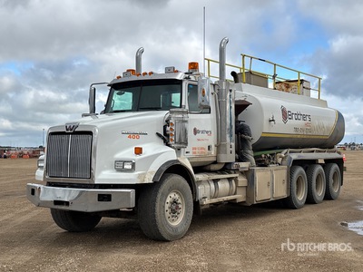 2012 Western Star 4900 4800 gal 8x6 Tanker Truck