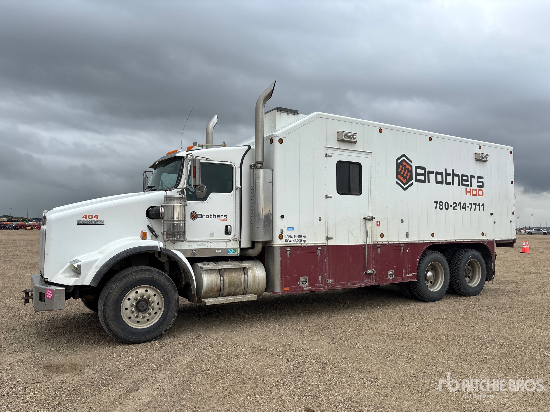 2007 Kenworth T800 6x4 Steam Truck