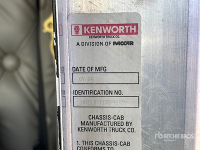 2005 Kenworth T800 16000 L 6x4 Camion citerne à eau