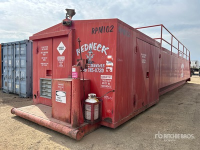 Skid Mounted 500 BBL Premix Tank Mud House