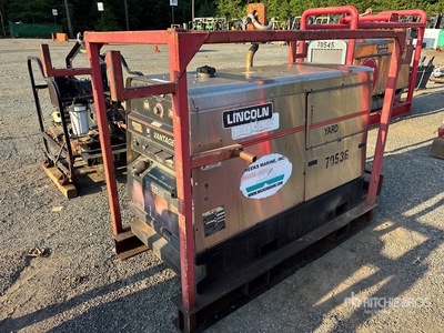 2009 Lincoln Vantage 500 300 A Skid-Mounted Multi-Process Engine Driven Welder