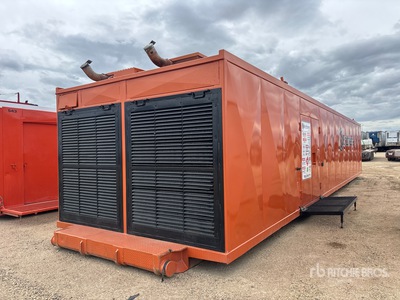 50 ft x 12 ft Skid-Mounted Generator/Combo Building