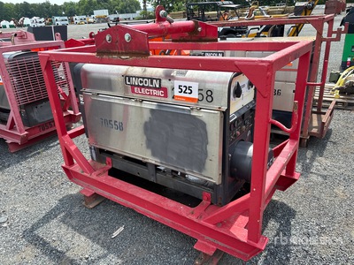 Lincoln 300 A Skid-Mounted Soldadora motorizada