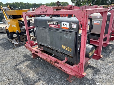 Lincoln SAE-300 300 A Skid-Mounted Multi-Process Soldadora motorizada