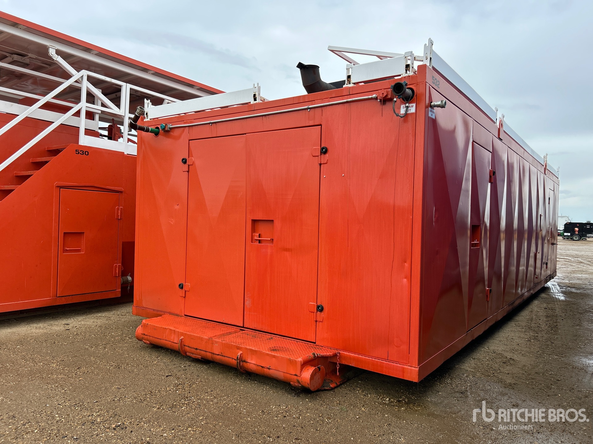 BPMMP F-800 Skid Mounted Enclosed Mud Pump