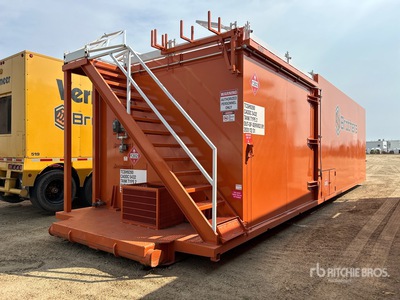 Skid Mounted 32 ft Water/Fuel Tank