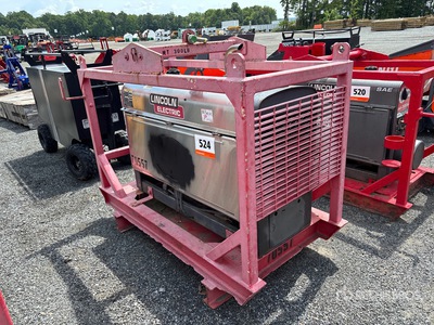 Lincoln SAE-300 20 A Skid-Mounted Multi-Process Soldadora motorizada