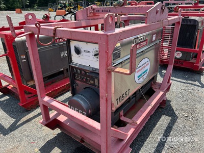 Lincoln SAE-300 20 A Skid-Mounted Multi-Process Engine Driven Welder