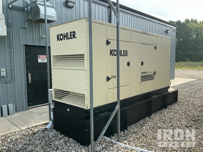 2021 Coolair 250RE0ZJE 319 kVA Skid-Mounted Generator Set