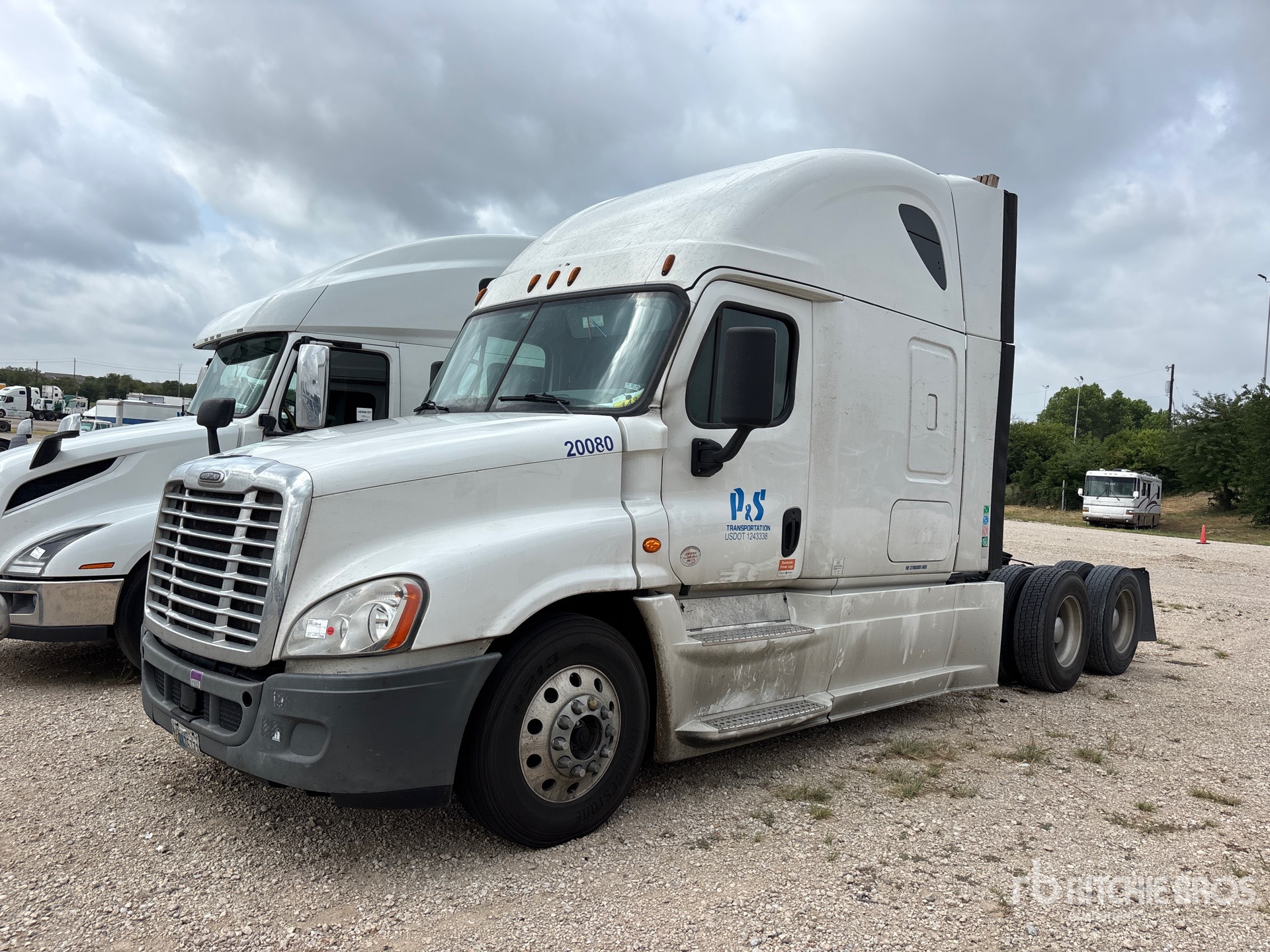 2020 Freightliner Cascadia 125 6x4 T/A Sleeper Truck Tractor (Inoperable)