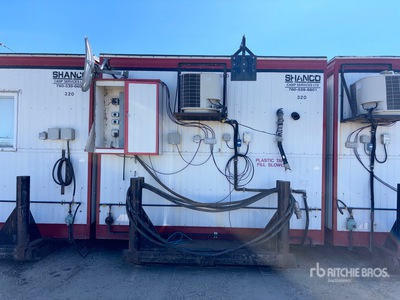 2002 Shanco Washcar 56 ft x 12 ft Skid-Mounted Mobile Camp