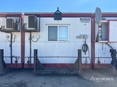 2002 Shanco Kitchen 56 ft x 12 ft 4 Person Skid-Mounted Mobile Camp