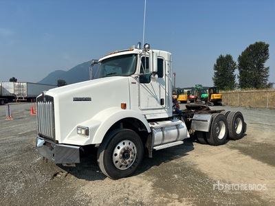 2008 Kenworth T800 6x4 Ciągnik siodłowy T/A z kabiną dzienną