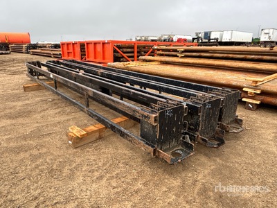 Quantity of (3) 20 ft Rod Baskets