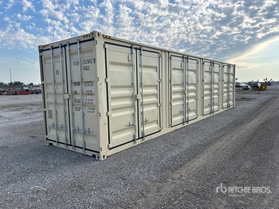 2026 40 ft High Cube Multi-Door Conteneur de stockage