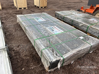 Quantity of (12) 2026 ZVOX PPP-12 Polyethylene Board Road Bed Protection Mats (Unused)