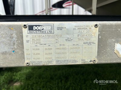 2011 Doepker Super B-Train Lead Grain Trailer