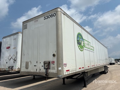 2016 Wabash DVCVHPC 53 ft x 102 in T/A Van Trailer