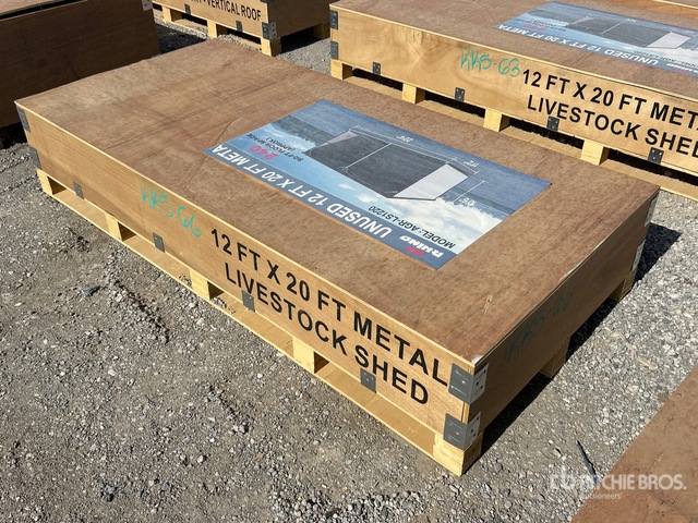 AGR-LS1220 12 ft x 20 ft Livestock Shelter (Unused)