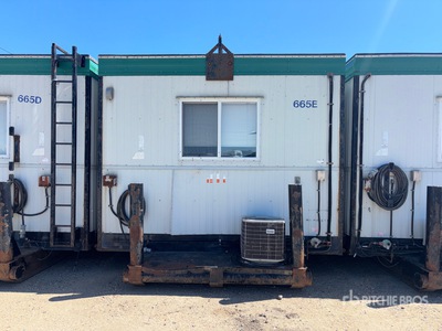 2001 Atco 54 ft x 12 ft Skid-Mounted Mobile Camp