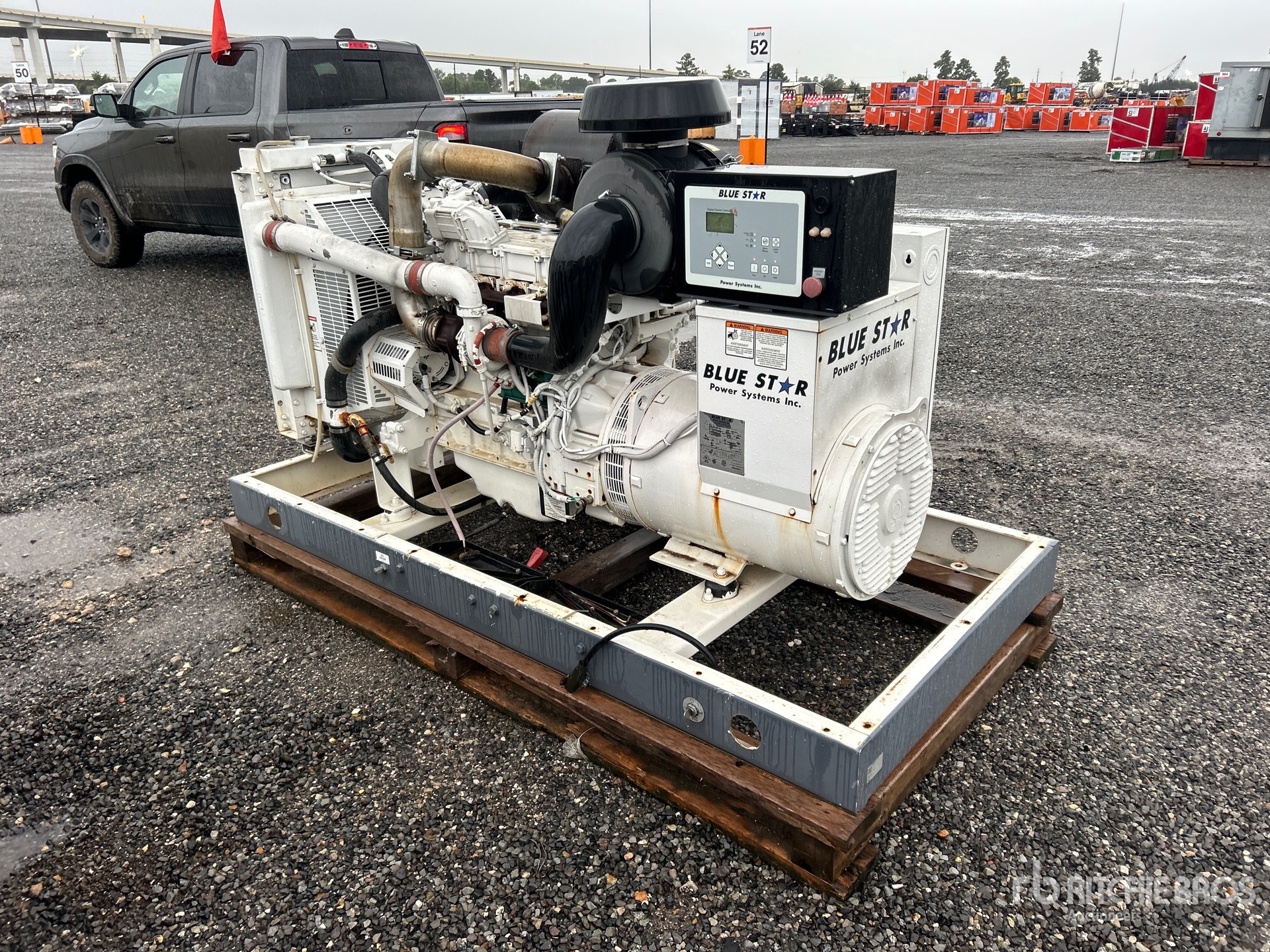 Bluestar 100 kW Skid-Mounted Stand-by Generator Set