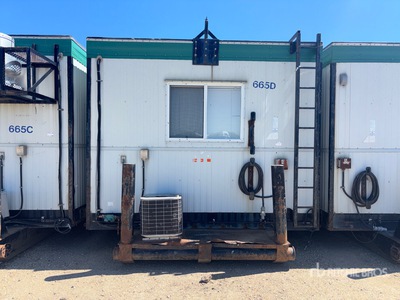 2001 Atco 54 ft x 12 ft Skid-Mounted Mobile Camp
