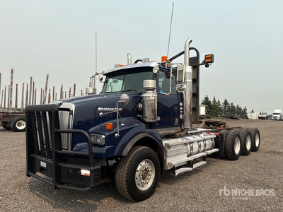 2018 Western Star 4900SB 8x6 Logging トラックトラクター（Tri/A）