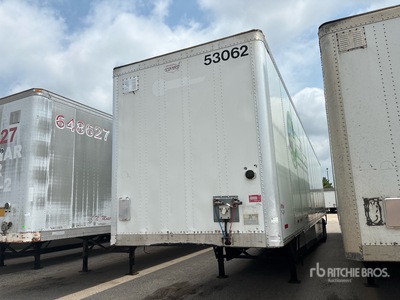 2016 Wabash DVCVHPC 53 ft x 102 in T/A Van Trailer