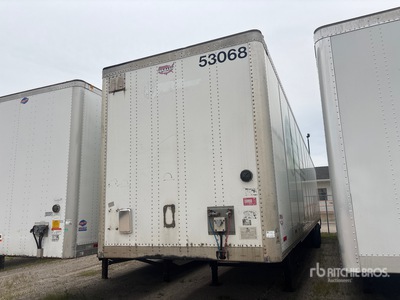 2016 Wabash DVCVHPC 53 ft x 102 in T/A Van Trailer