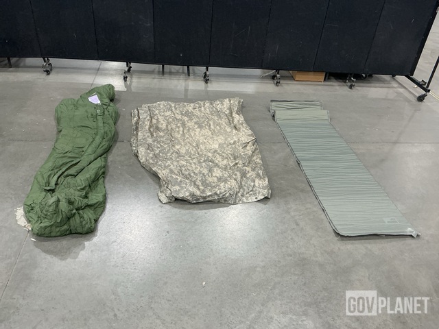 (10) Sleeping Bags, (22) Self-Inflating Sleeping Mats & Assorted Items