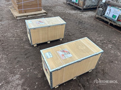 Quantity of (2) 2026 ZVOX JB80T 80 ton Pneumatic/Hydraulic Floor جاك (Unused)