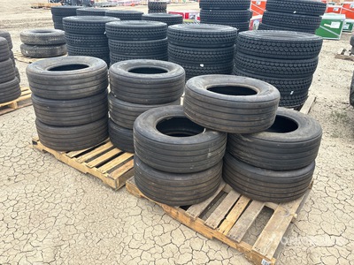 Quantity of (11) Treadura 11-15 8 Ply Tires (Unused)