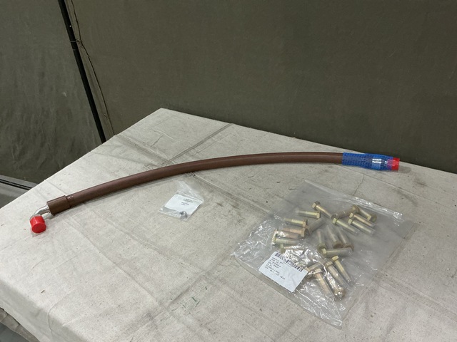(2) Non-Metallic Hoses, (67) Plain Hexagon Nuts Assorted Items (2) Non-Metallic Hoses, (67) Plain Hexagon Nuts Assorted Items