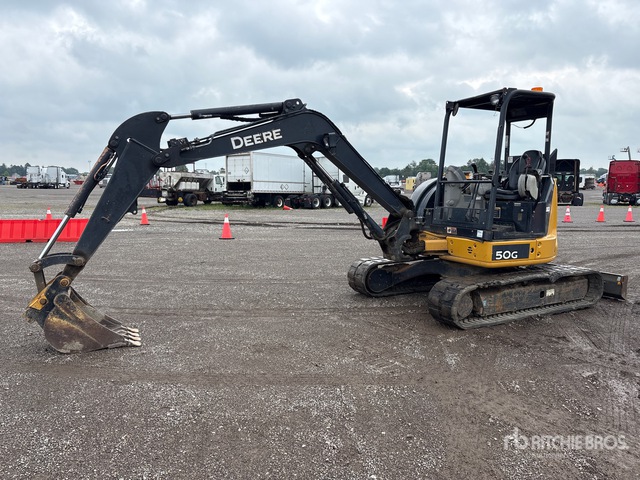 2017 John Deere 50G Mini Excavator