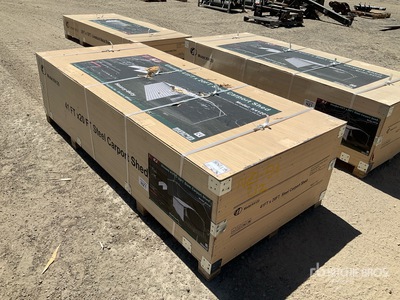 2026 KJ K4120 20 ft x 41 ft Enclosed Carport (Unused)