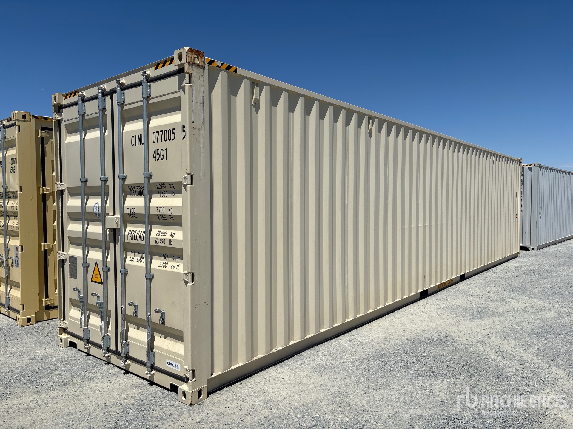 2025 40 ft High Cube Storage Container