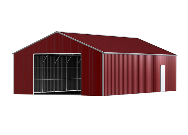 2026 KJ K2545G 25 ft x 46 ft Metal Garage Storage Building (Unused)