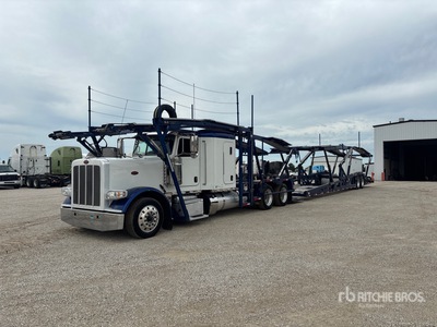 2023 Peterbilt 389 6x4 Sleeper Camion transporteur de Voitures