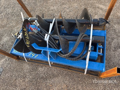 2026 GIYI GY-SA 18 in 5 pcs Skid Steer Auger (Unused)
