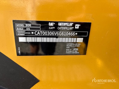 2024 Cat 306 CR Tracked Excavator