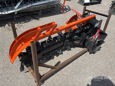 2026 GIYI D39 39 in Mini Skid Steer Trencher (Unused)