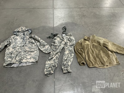 (5) Parkas, (15) Pairs of Trousers & (35) Jackets