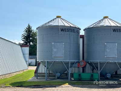 Westeel Rosco +/- 1500 bu 4 Ring Grain Bin
