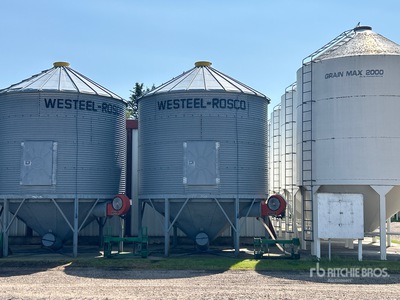 Westeel Rosco +/- 1500 bu 4 Ring Grain Bin