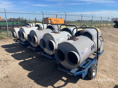 Quantity of (5) Frost Fighter 350000 BTU Space Heater (Inoperable)